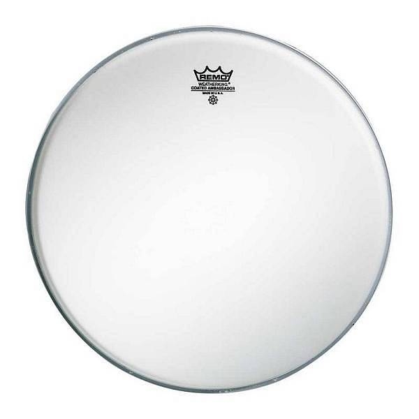 remo weatherking ambassador coated 14 - pelle battente per rullante batteria