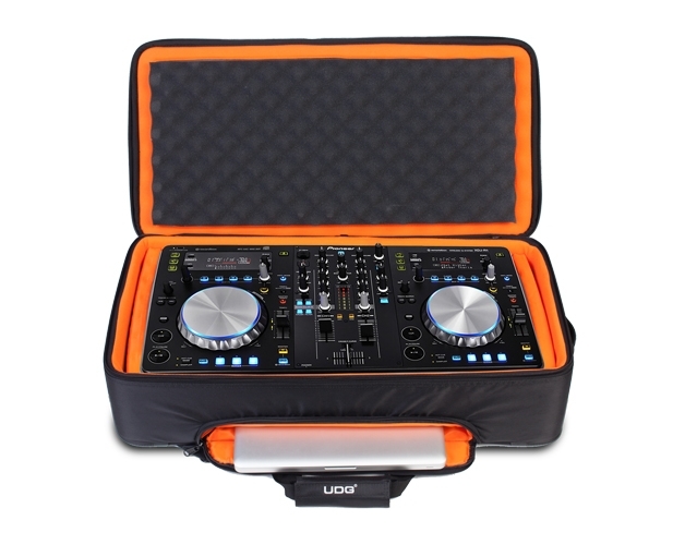 ultimate midi controller backpack large black/orange
