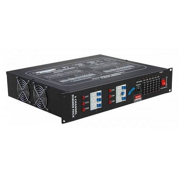 proel pldm6kn dimmer 6 canali