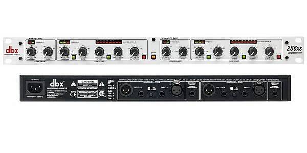 dbx 266xs compressore gate professionale
