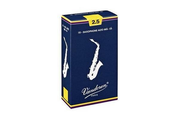 vandoren ancia per sax contralto - 3,5 - scatola 10 ance