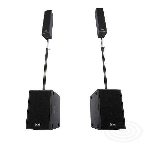 sr technology digit one 1500 - sistema 2 subwoofer 2 satelliti da 1500 watt