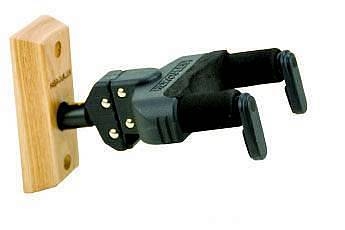 hercules gsp38wb - gancio da parete con bloccaggio automatico per chitarra o basso