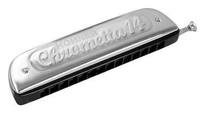 hohner 257/56 chrometta 14 - armonica a bocca cromatica 3 ottave e mezzo