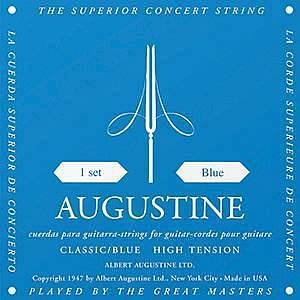 augustine classic blue strings - muta di corde per chitarra classica