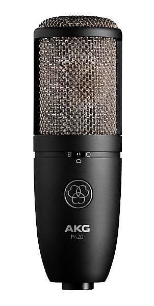 akg p420 - microfono a condensatore a diaframma largo