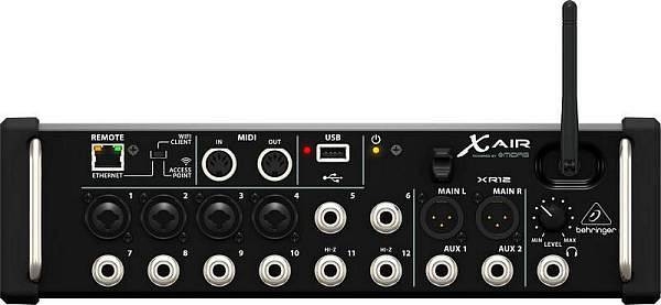 behringer xr12 - mixer digitale a rack