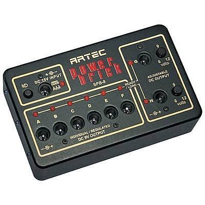 artec power brick spb-8 - alimentatore multiplo per pedalini