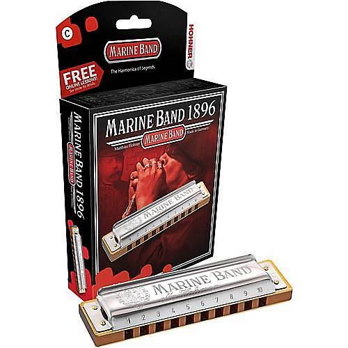 hohner marine band 1896 - armonica diatonica in do - c