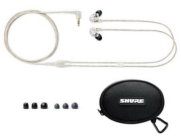 shure se215-cl - cuffie auricolari ad isolamento sonoro