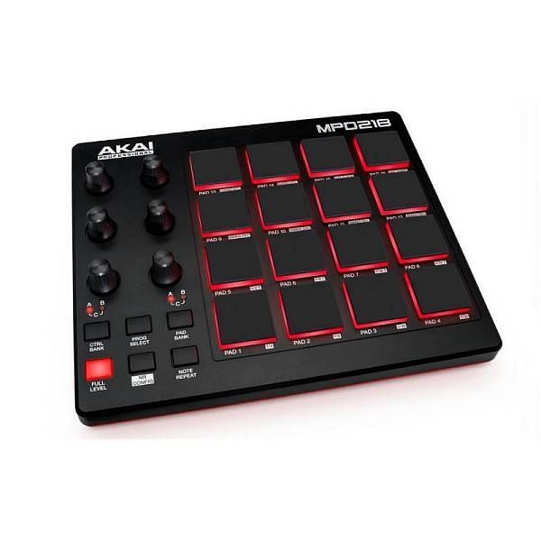 akai mpd218 - controller midi con 16 pad
