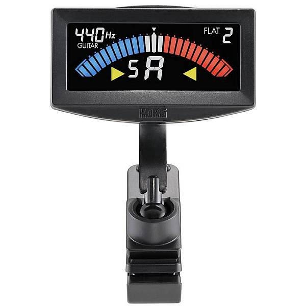 korg pitchcrow-g aw-4g-bk - accordatore a pinza compatto