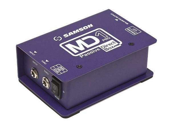 samson md1pro - d.i. box pro mono - passiva con attenuatore