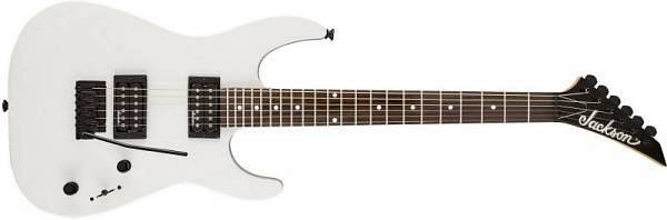 jackson js series dinky js11 amaranth fingerboard snow white