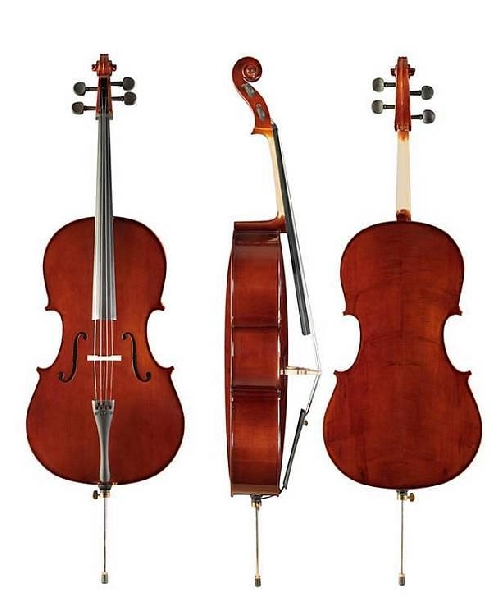 dam violoncello 4/4 student line con archetto e astuccio