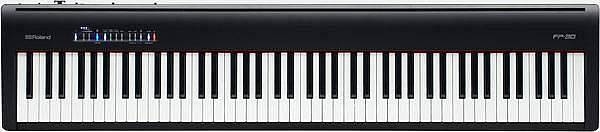 roland fp 30 bk - piano digitale