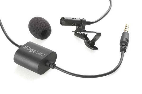 ik multimedia irig mic lav - microfono lavalier per sistemi android, ios e mac