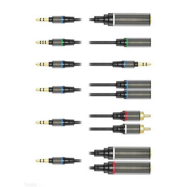 ik multimedia iline kit - set da 6 cavi di connessione