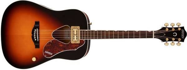 gretsch g5031ft rancher dreadnought fideli-tron pickup sunburst