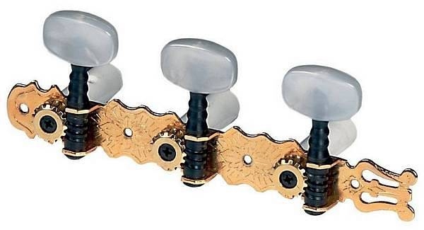 gewa pro arte pro natura meccaniche per chitarra classica dorate con lira