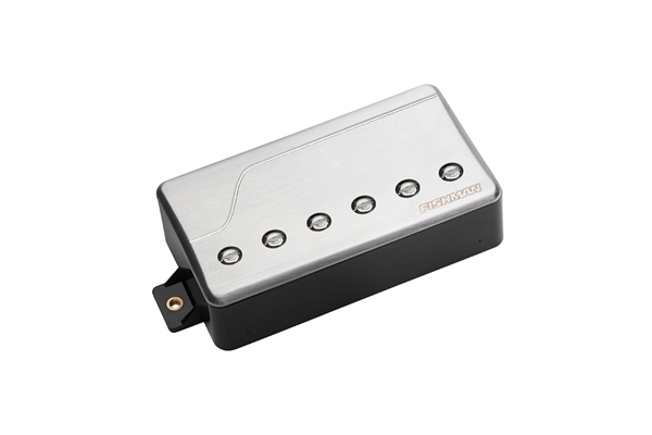 fishman prf-chb-br1 fluence classic humbucker, brushed stainless, bridge