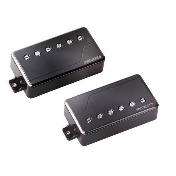 fishman prf-csb-dt2 fluence devin townsend humbucker pickup, black nickel, set