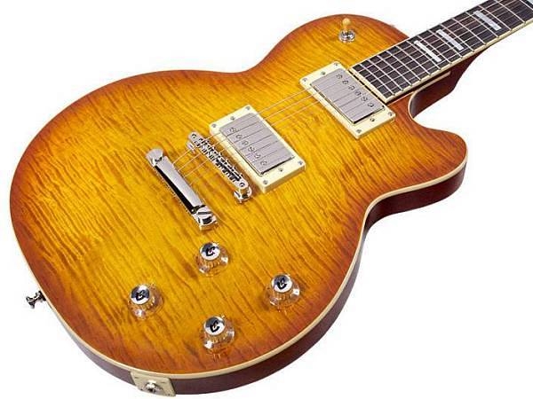 guild bluesbird ice tea burst - chitarra elettrica con seymour duncan