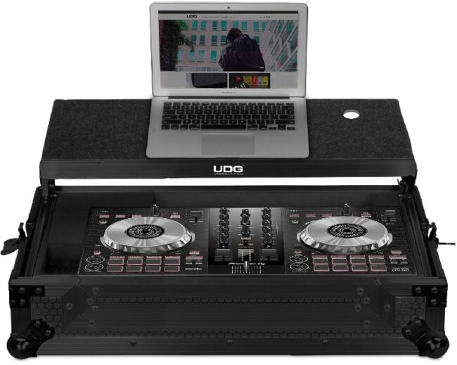 udg ultimate flight case pioneer ddj-sb2/sb black +(bandeja para ordenado