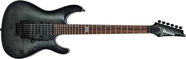 ibanez kiko10bp-tgb transparent gray burst - kiko loureiro signature (megadeth)