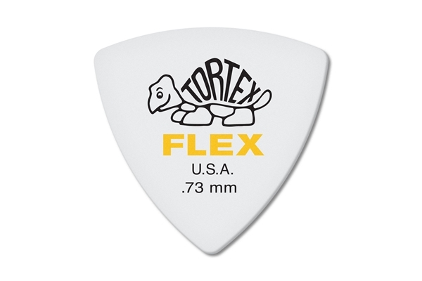 dunlop 456r.73 tortex flex triangle .73 mm bag/72