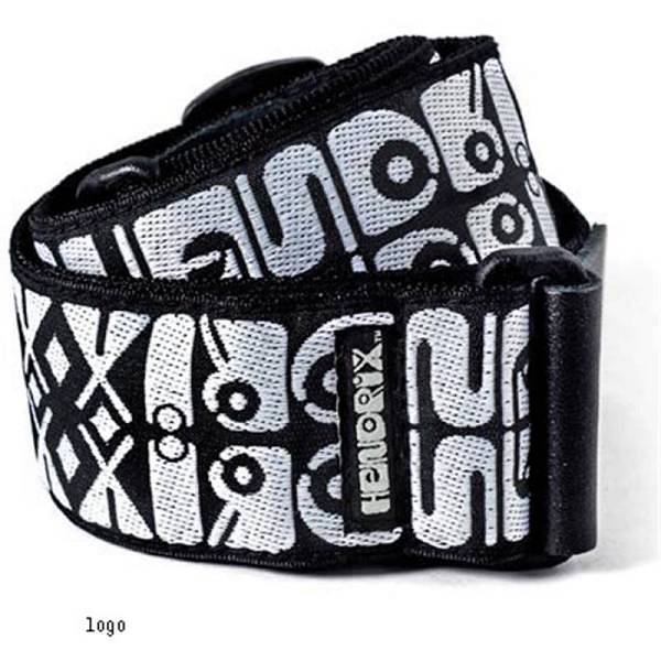 dunlop jh05 strap jimi hendrix logo black/white