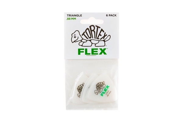dunlop 456p.88 tortex flex triangle .88 mm pack/12