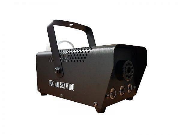 extreme fog 400 skywide macchina del fumo 400 watt 3 led colore blu controllo manuale gittata 3 mt