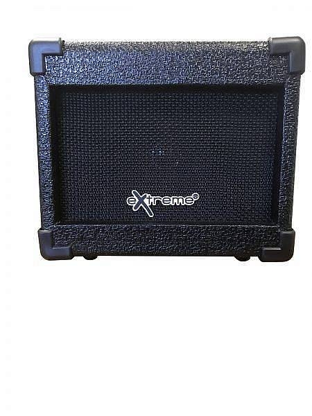 extreme ga-01 mini bk nero amplificatore per chitarra 2w + overdrive