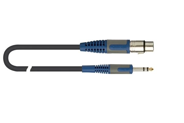 quik lok rksm342-2 cavo microfonico xlr femmina-jack stereo