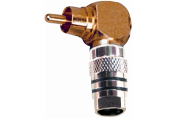 quik lok g/258 bk connettore rca maschio (confezione da 6 pezzi)