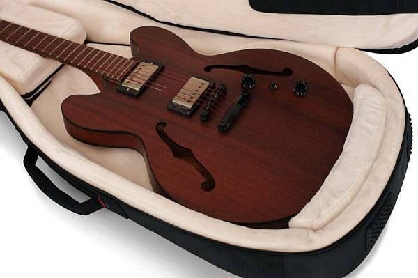 gator g-pg-335v - borsa semi-rigida per chitarra tipo 335 o flying v