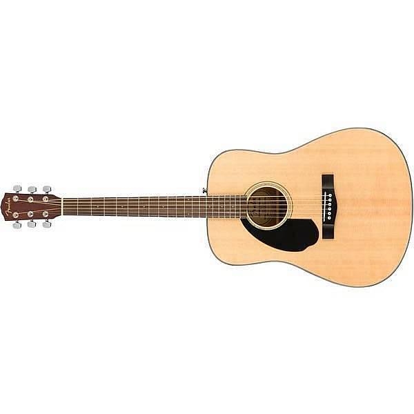 fender cd 60 s walnut fingerboard lh natural - chitarra acustica mancina