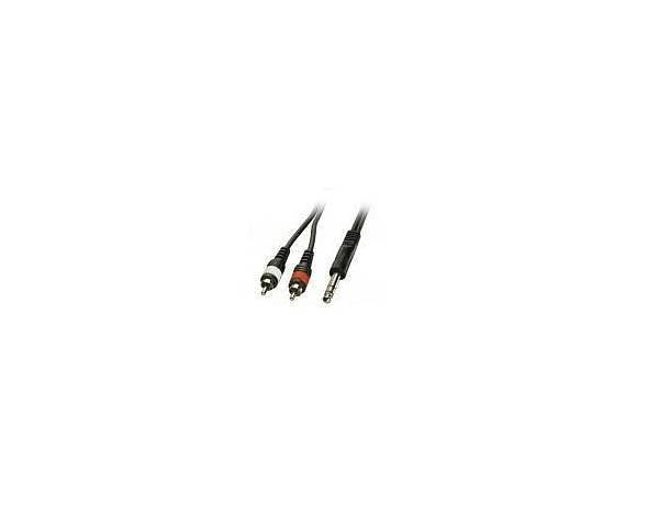 extreme 2r1js3 cavo 2 rca maschio – 1 jack maschio stereo