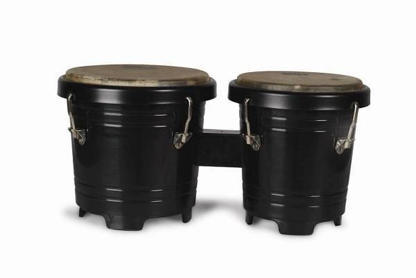 extreme bg4255-bk doppio bongo in plastica misura 4,25 + 5 vera pelle