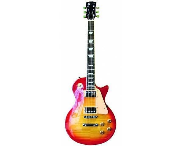 extreme el250 cs chitarra elettrica cherry sunburst