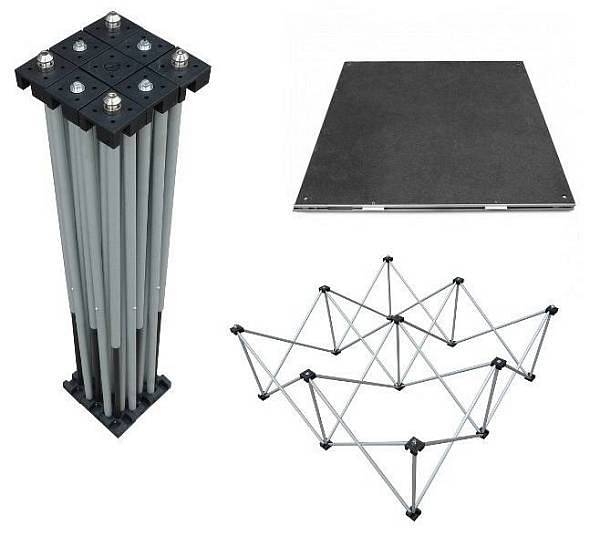 extreme carpet platform 11-40 piattaforma professionale 1 x 1 m x altezza 40 cm