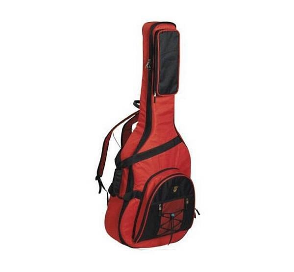 extreme bag 28e1-b borsa per basso elettrico imbottita 20 mm rossa
