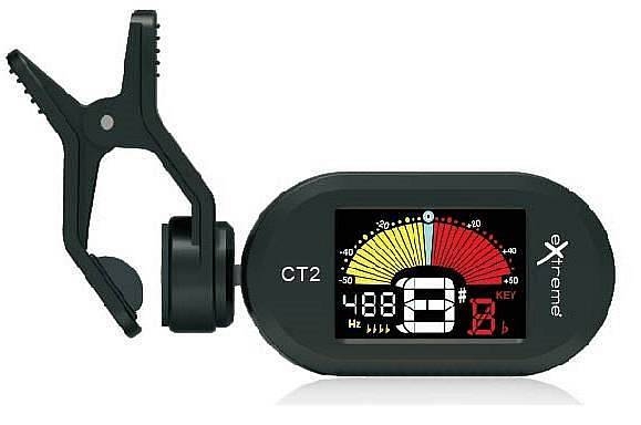 extreme ct-2 accordatore clip a paletta schermo a colori