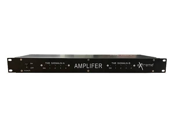 extreme dmx amp 8 splitter dmx doppio amplificatore di segnale