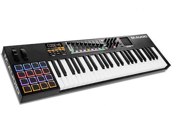 m audio code 49 black - controller midi