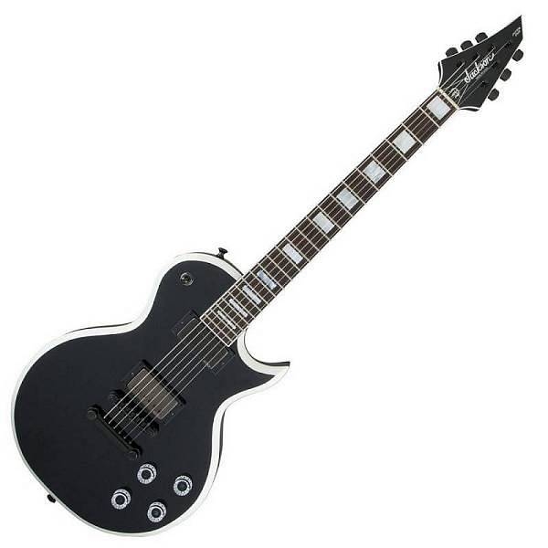 jackson usa signature marty friedman mf1 rw gloss black w/white bevels