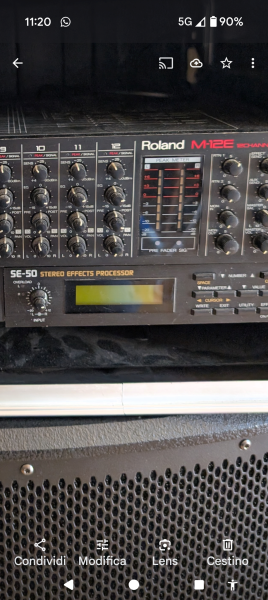modulo effetti voce e strumenti