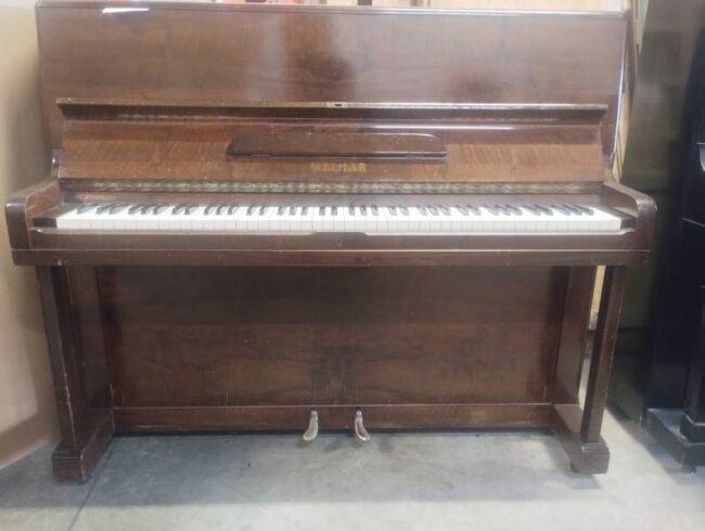pianoforte welmar con trasporto e panca inclusi made in england