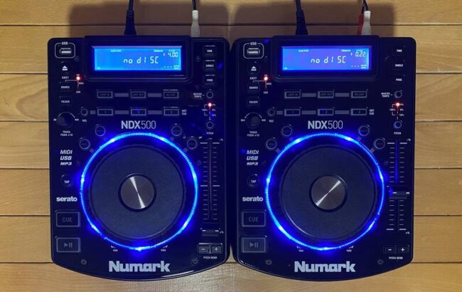 coppia numark ndx500 - usati solo 3 volte